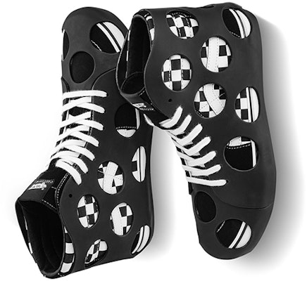 Vans Sk8-Hi Cage VLT LX 'Polka Dot Checkered - Hitam'. VN0A5FBW2UG Purchase Vans Sk8-Hi Cage VLT LX 'Polka Dot Checkered - Hitam'. VN0A5FBW2UG