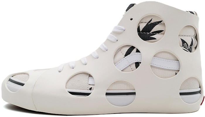 Vans Sk8-Hi Cage VLT LX 'Polka Dot Checkered - Marshmallow' VN0A5FBW2UH Buy Vans Sk8-Hi Cage VLT LX 'Polka Dot Checkered - Marshmallow' VN0A5FBW2UH