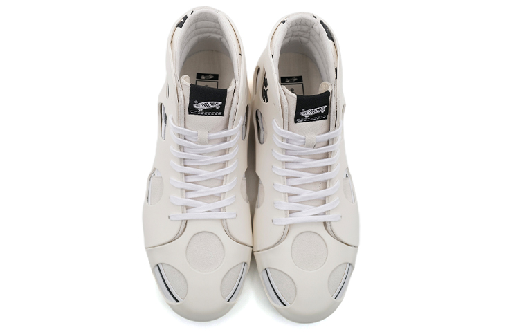 Shop Vans Sk8-Hi Cage VLT LX『波點格紋-棉花糖』VN0A5FBW2UH