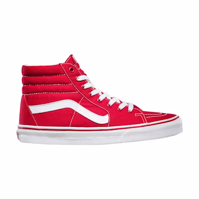 Vans SK8-Hi Canvas 'Formula One Red'