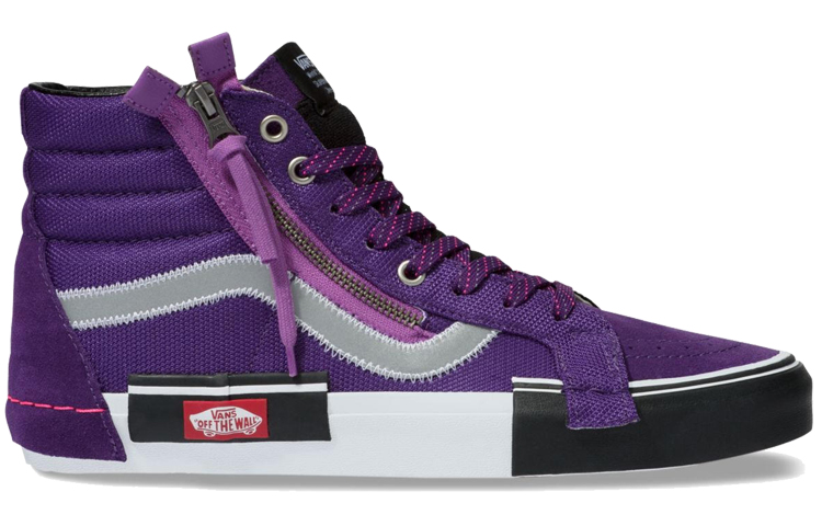 Order Vans Sk8-Hi Cap“紫罗兰靛蓝反光”鞋 VN0A3WM1TUW