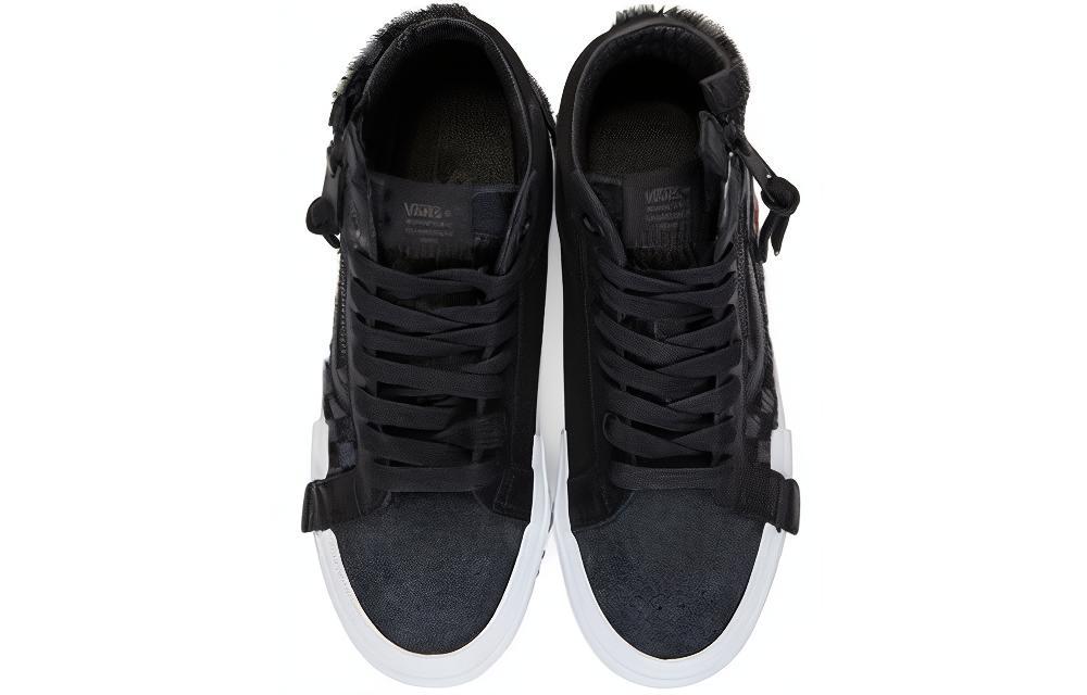 Lookbook Vans Sk8-Hi CAP LX 'Black Pony' Hitam Lelaki VN0A3TKMVSN