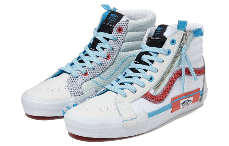 Order Vans SK8 HI Cap 解構 高幫 板鞋 女款 白色