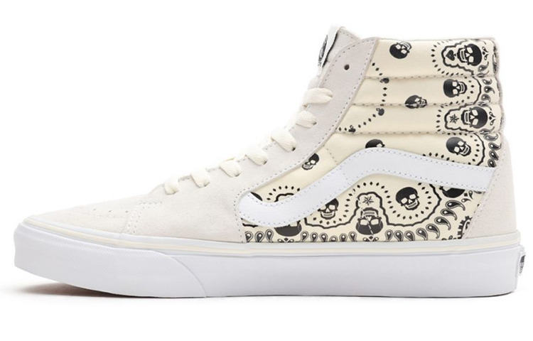 Vans SK8-HI cashew Casual Skateboarding Shoes Unisex White VN0A32QG42S