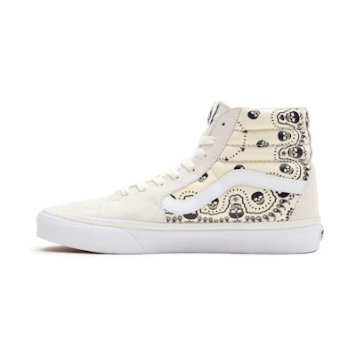 Vans SK8-HI cashew Casual Skateboarding Shoes Unisex White