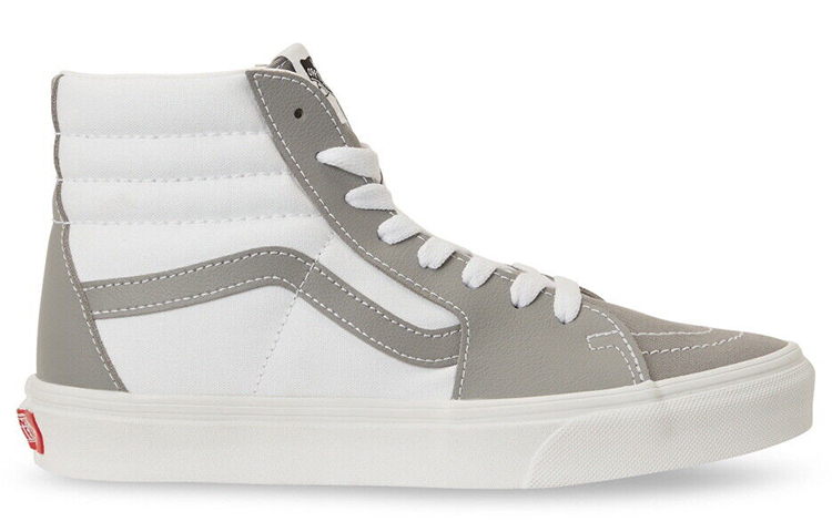Order Vans SK8 HI 休閒 高筒 滑板鞋 男女款 灰白色