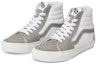 Lookbook Vans SK8-HI Kasut Skateboard Kasual Unisex Kelabu Putih VN0A5JMJA51