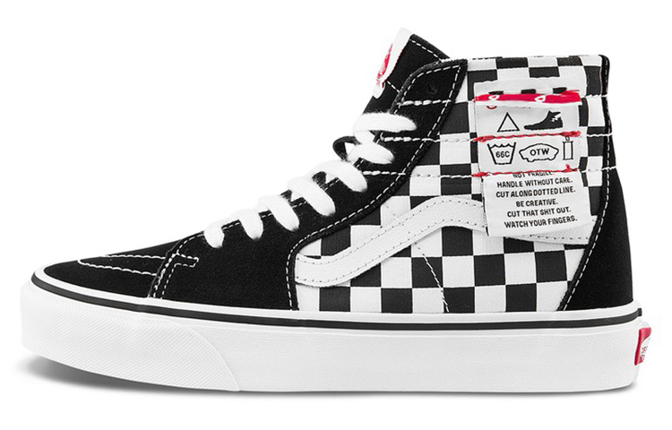 Buy Vans SK8-HI Kotak-kotak 'Hitam Putih' VN0A4U161AA