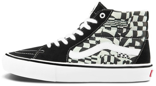 Vans SK8 HI 休閒 透氣耐磨防滑 高幫 板鞋 男女同款 黑白棋盤格 Buy Vans SK8 HI 休閒 透氣耐磨防滑 高幫 板鞋 男女同款 黑白棋盤格