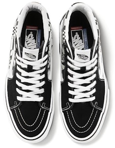 Vans SK8 HI 休閒 透氣耐磨防滑 高幫 板鞋 男女同款 黑白棋盤格 Shop Vans SK8 HI 休閒 透氣耐磨防滑 高幫 板鞋 男女同款 黑白棋盤格
