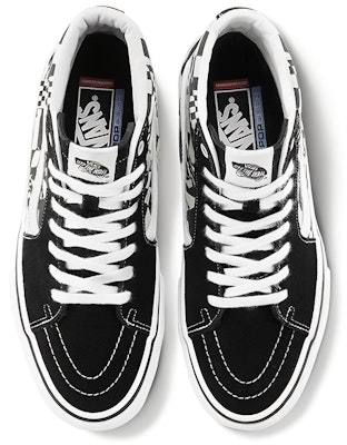 万斯 SK8-HI 黑白棋盘格高帮鞋 VN0A5FCC9CU Shop 万斯 SK8-HI 黑白棋盘格高帮鞋 VN0A5FCC9CU