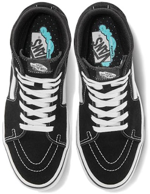 Vans Sk8-Hi ComfyCush '黑色' 女鞋 VN0A3WMBVNE Lookbook Vans Sk8-Hi ComfyCush '黑色' 女鞋 VN0A3WMBVNE