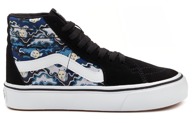 Order Vans SK8-HI Comfycush 'Negro Azul' VN0007NF448