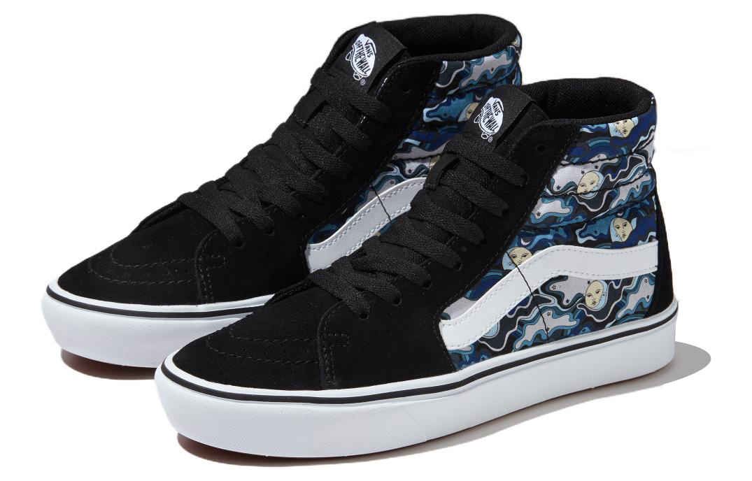 Lookbook Vans SK8-HI Comfycush 'Negro Azul' VN0007NF448