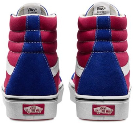 Vans Sk8-Hi ComfyCush 'Chili Pepper True Blue' Sneakers VN0A3WMCVX5 Shop Vans Sk8-Hi ComfyCush 'Chili Pepper True Blue' Sneakers VN0A3WMCVX5