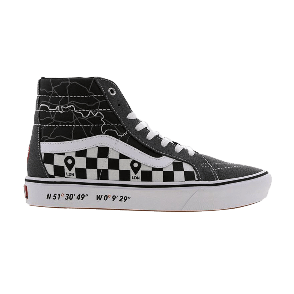 Buy Vans Sk8-Hi ComfyCush ''Cartes de la Ville de Londres'' VN0A3WMCSWZ1