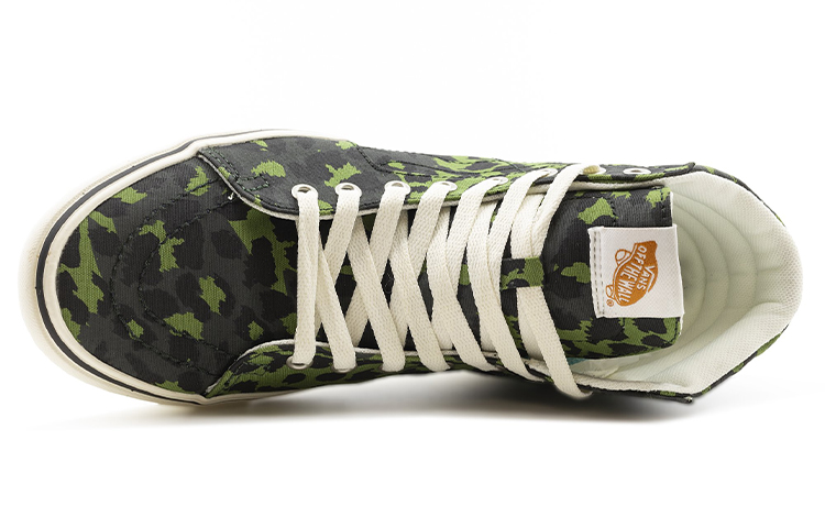 Lookbook Vans Sk8-Hi ComfyCush 'Leopard - Kaktus Scarab' VN0A3WMB9L9