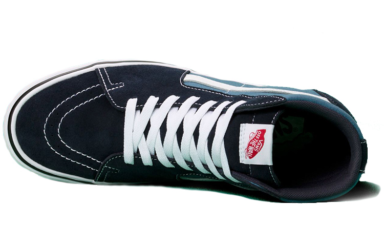 Lookbook Vans Sk8-Hi ComfyCush 'Navy' Lelaki Kasual Sneakers VN0A3WMBVNT