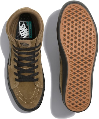 Vans SK8 HI 舒適百搭 防滑耐磨 高筒 滑板鞋 男女款 褐色 Purchase Vans SK8 HI 舒適百搭 防滑耐磨 高筒 滑板鞋 男女款 褐色