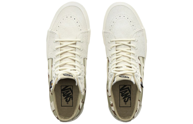 Lookbook Vans Sk8-Hi Cordura "白色迷彩" VN0A4BV6VZK