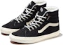 Lookbook Vans SK8-Hi Cordura Sherpa 'Hitam Putih' VN0A4BVT1KP