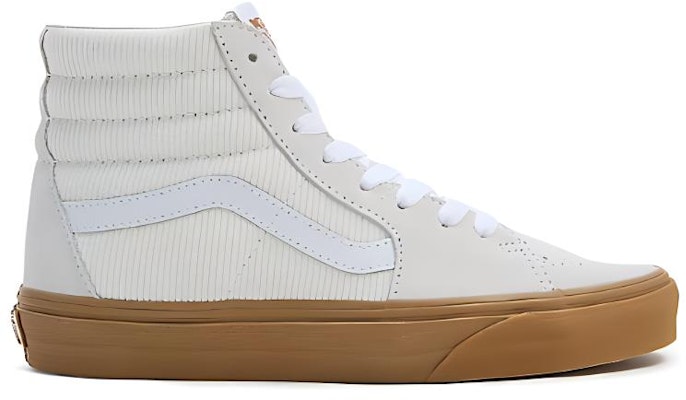 Vans Sk8-Hi Corduroy 'Putih Getah' VN000BW7CD3 Order Vans Sk8-Hi Corduroy 'Putih Getah' VN000BW7CD3