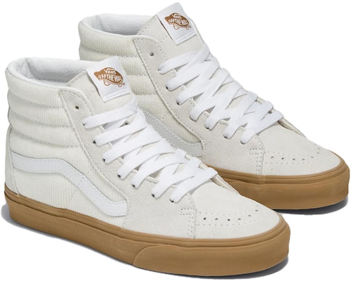 Vans Sk8-Hi Corduroy 'Putih Getah' VN000BW7CD3 Lookbook Vans Sk8-Hi Corduroy 'Putih Getah' VN000BW7CD3