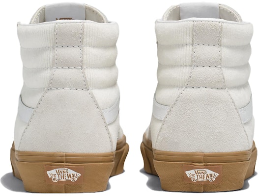 Vans Sk8-Hi Corduroy 'Putih Getah' VN000BW7CD3 Shop Vans Sk8-Hi Corduroy 'Putih Getah' VN000BW7CD3