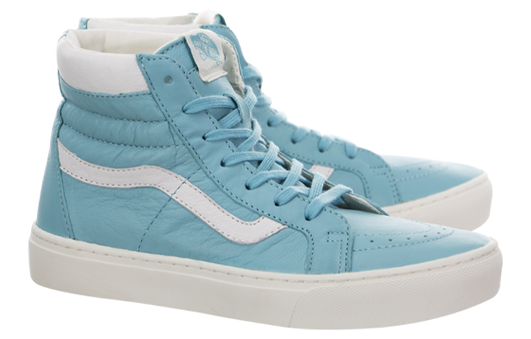 Order Vans Sk8-Hi 高帮 真皮 '海蓝' VN0A2Z5XJY8