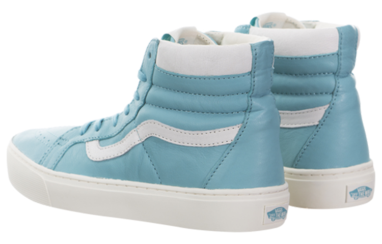 Lookbook Vans Sk8-Hi 高帮 真皮 '海蓝' VN0A2Z5XJY8