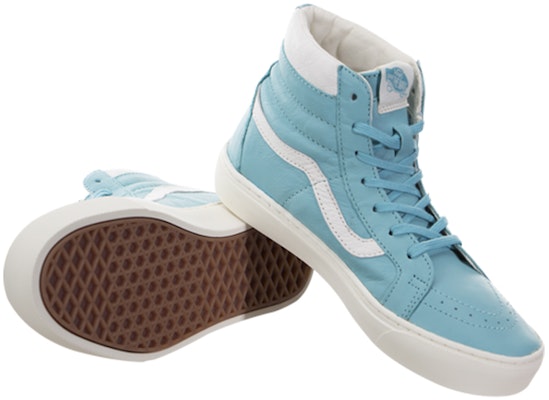 Vans Sk8-Hi 高帮 真皮 '海蓝' VN0A2Z5XJY8 Shop Vans Sk8-Hi 高帮 真皮 '海蓝' VN0A2Z5XJY8