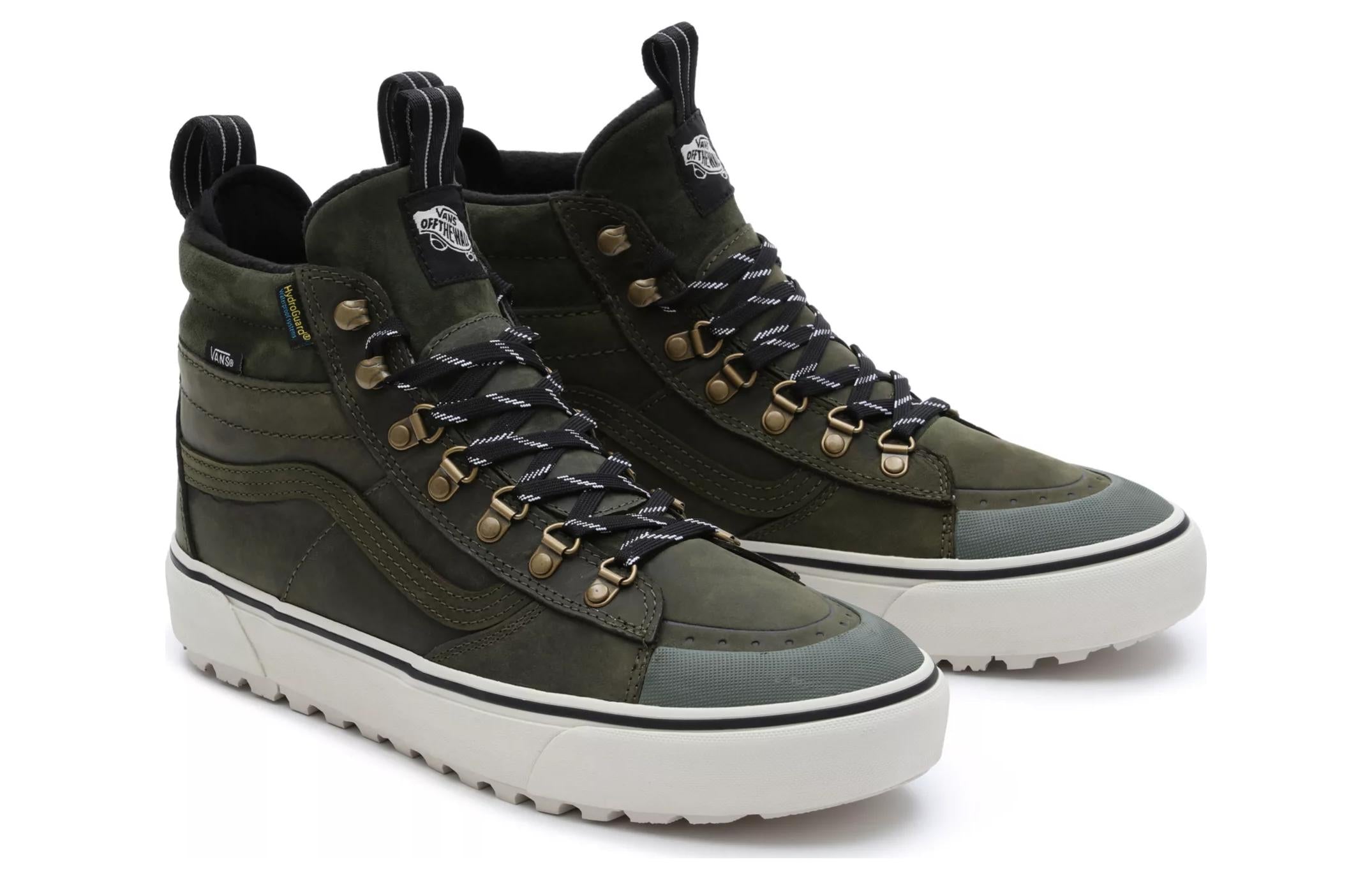 Order 반스 스케이트-하이 DR MTE-2 슈즈 '올리브' VN0009QMOLV