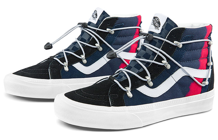Lookbook Vans Sk8-Hi Echo DX 'Dress Blue Red' Sepatu Pria & Wanita VN0A7Q5O6OH