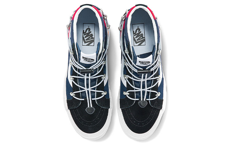 Shop Vans Sk8-Hi Echo DX 'Dress Blue Red' Sepatu Pria & Wanita VN0A7Q5O6OH