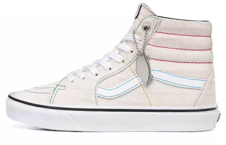 Buy Vans 高筒壓花系列 Sk8-hi 女款 米白色