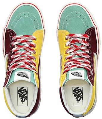 Vans Sk8-Hi 磨損鞋帶「薄荷奶油」VN0A4BV6XK7 Shop Vans Sk8-Hi 磨損鞋帶「薄荷奶油」VN0A4BV6XK7