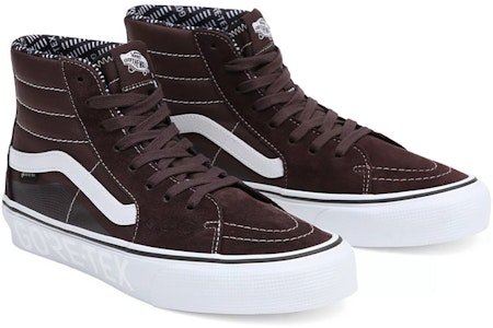 Vans SK8-HI Gore-Tex '棕白色' 高帮滑板鞋 VN0A4V9X0VB Lookbook Vans SK8-HI Gore-Tex '棕白色' 高帮滑板鞋 VN0A4V9X0VB