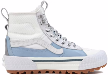 Vans SK8 HI Gore-Tex MTE-3 潮流休閒增絨 耐磨保暖防滑防水 高筒 滑板鞋 男女同款 白藍 Order Vans SK8 HI Gore-Tex MTE-3 潮流休閒增絨 耐磨保暖防滑防水 高筒 滑板鞋 男女同款 白藍