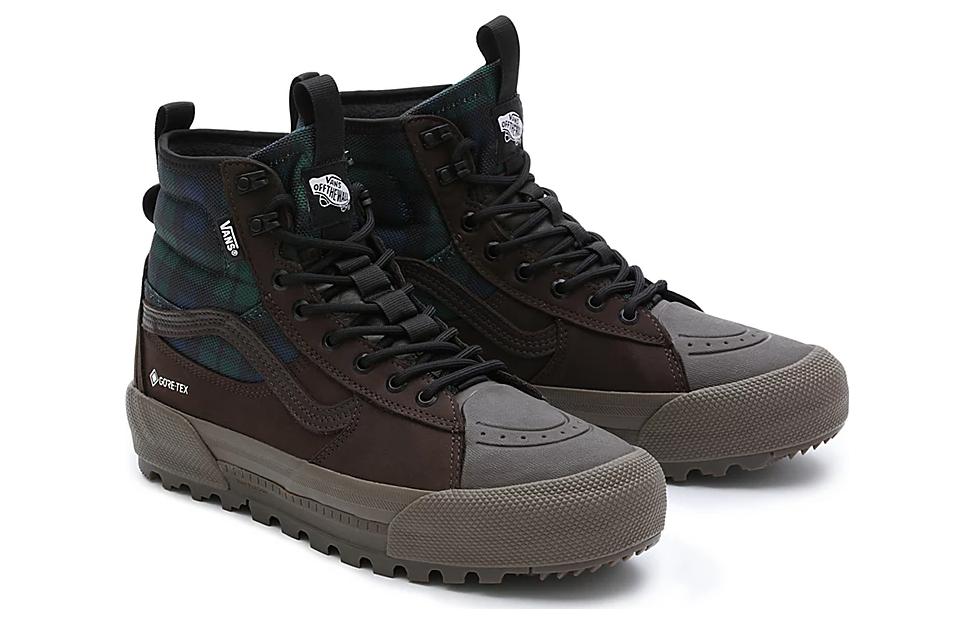 Lookbook 반스 스케이트하이 고어텍스 MTE-3 (그린브라운) VN0A5I11BGS