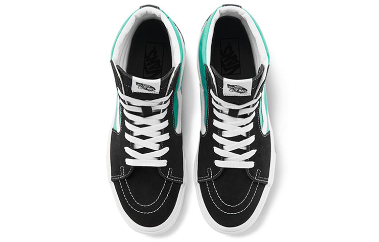 Lookbook 반스 스케이트-하이 그린/블랙 (Vans Skate-Hi Green/Black) VN0A32QG4FV