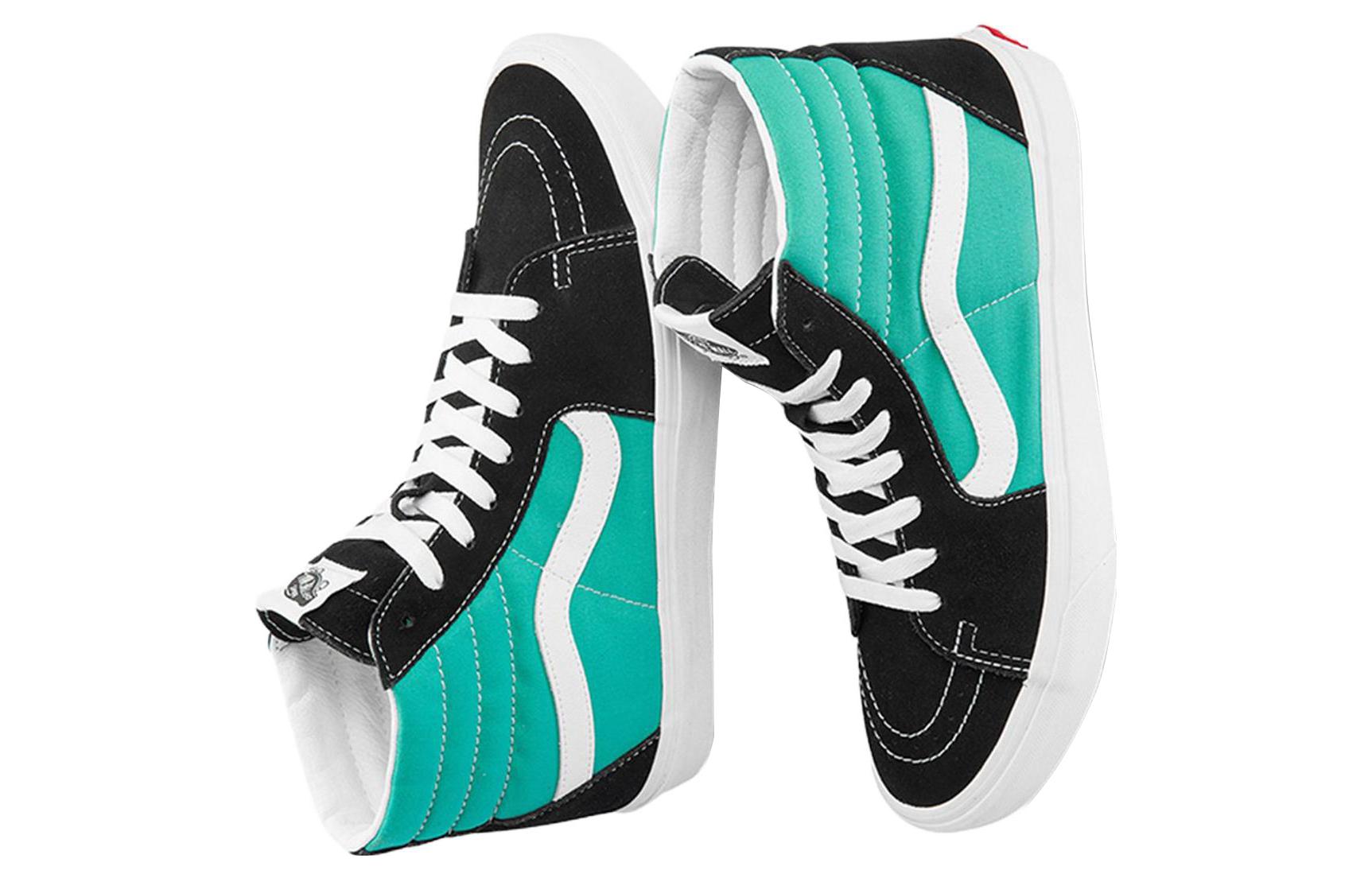 Shop 반스 스케이트-하이 그린/블랙 (Vans Skate-Hi Green/Black) VN0A32QG4FV