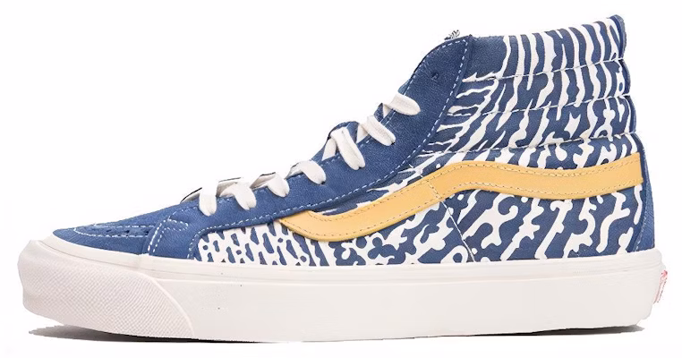 John Van Hamersveld x Vans SK8 HI LX 聯名 高幫 板鞋 男女同款 藍黃 Buy John Van Hamersveld x Vans SK8 HI LX 聯名 高幫 板鞋 男女同款 藍黃