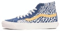 Buy John Van Hamersveld x Vans SK8 HI LX 聯名 高幫 板鞋 男女同款 藍黃