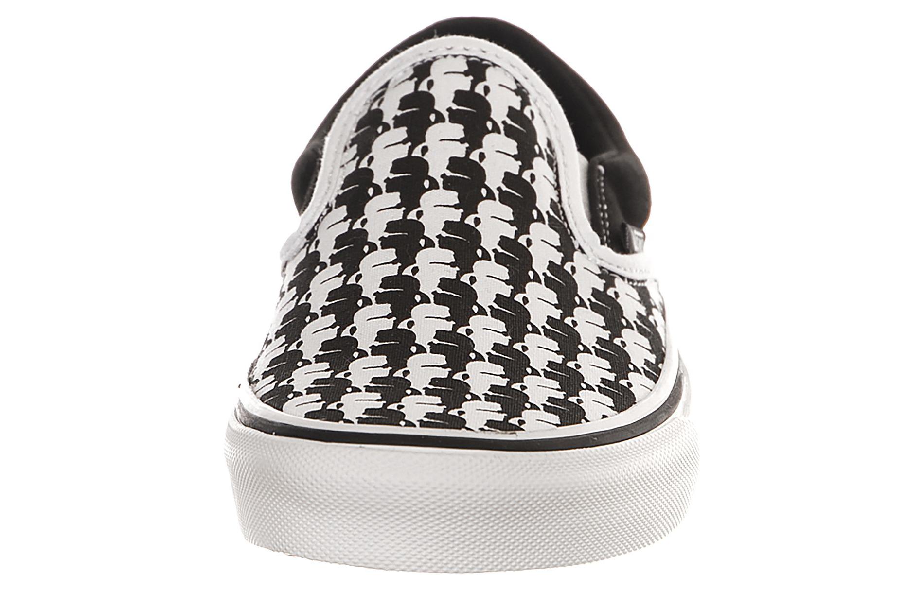 Lookbook KARL LAGERFELD x Vans 低筒防磨布鞋 男女同款 黑白