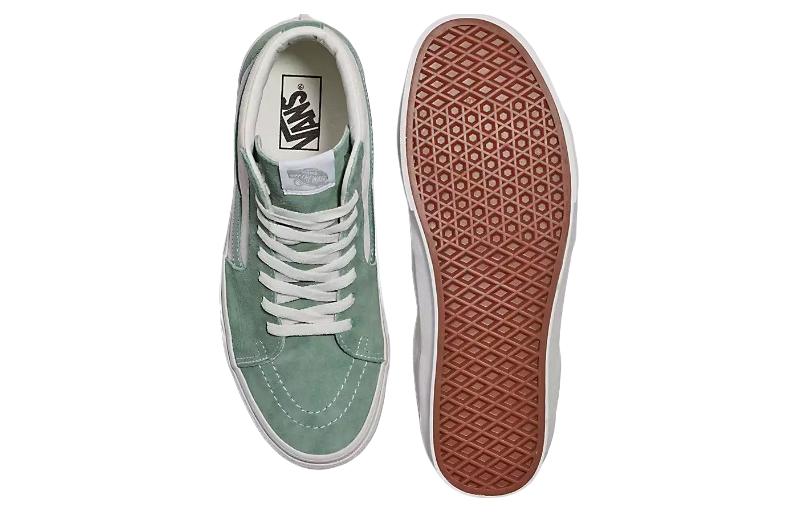 Shop Vans Sk8-Hi Low 'Blanco Verde' VN000CMXCJL