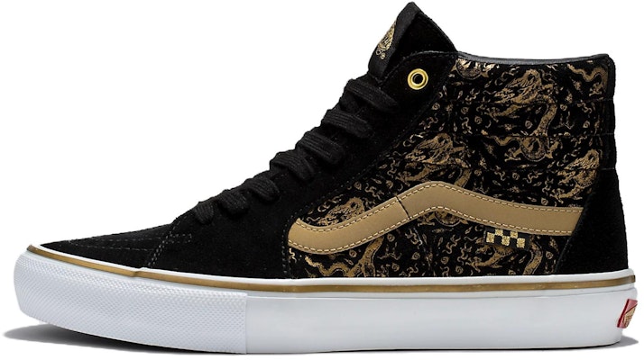 Vans Sk8-Hi Lunar New Year 'Black Gold' VN0A5FCCZX1 Buy Vans Sk8-Hi Lunar New Year 'Black Gold' VN0A5FCCZX1