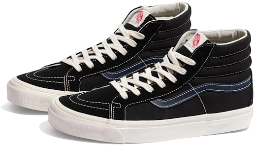 Vans Sk8-Hi LX Suede Canvas 'Hitam Dress Biru' VN0A45JLVQP Lookbook Vans Sk8-Hi LX Suede Canvas 'Hitam Dress Biru' VN0A45JLVQP