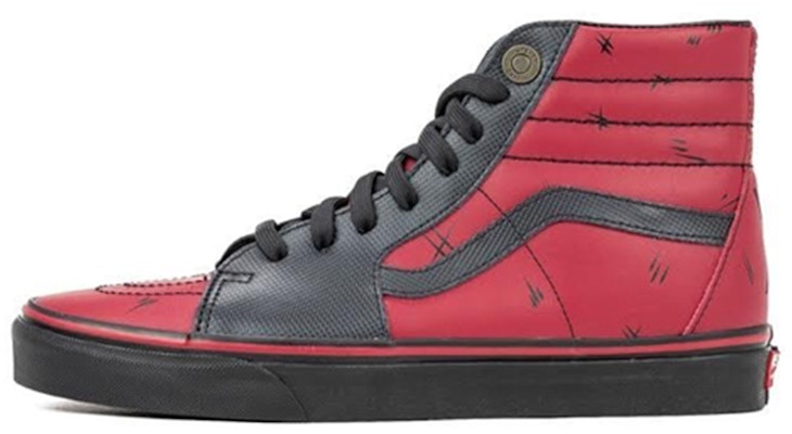 Vans SK8-Hi Marvel Deadpool 'Hitam Merah' VA38GEUBJ Buy Vans SK8-Hi Marvel Deadpool 'Hitam Merah' VA38GEUBJ
