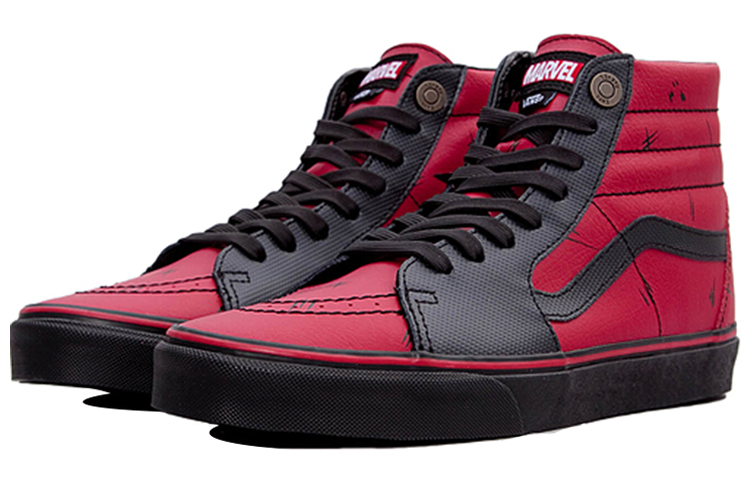 Order Vans SK8-Hi Marvel Deadpool 'Negro Rojo' VA38GEUBJ