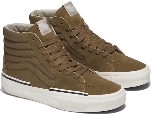Vans SK8 HI 舒適氣質經典百搭 防滑耐磨 高筒 滑板鞋 男女共款 棕褐色 Order Vans SK8 HI 舒適氣質經典百搭 防滑耐磨 高筒 滑板鞋 男女共款 棕褐色